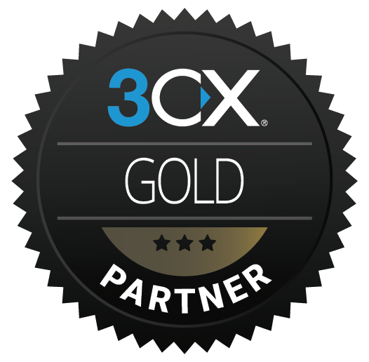 3CX Gold Partner Logo